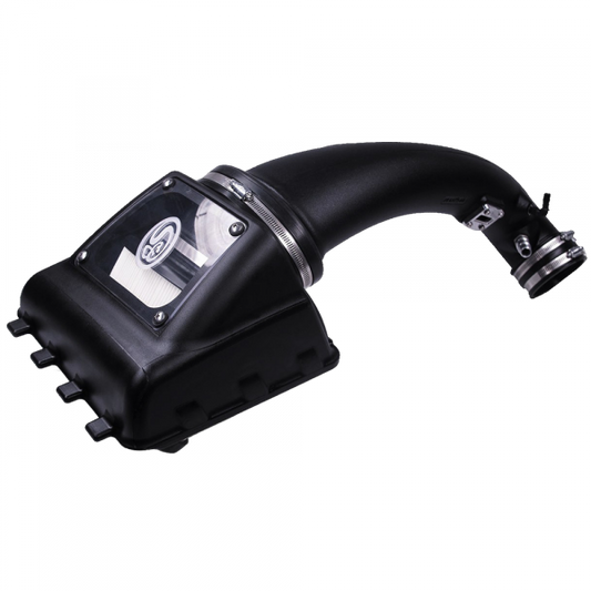 S&B Filters 75-5076D Cold Air Intake For 11-14 Ford F150 V8-5.0L Dry Dry Extendable White