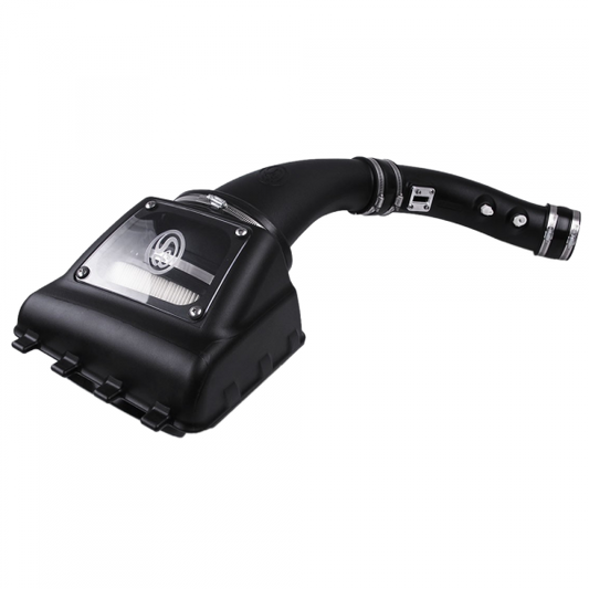S&B Filters 75-5077D Cold Air Intake For 10-16 Ford F150 V8-6.2L Raptor Dry Dry Extendable White
