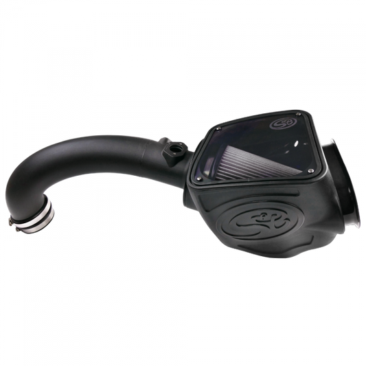 S&B Filters 75-5082D Cold Air Intake For 16-18 Nissan Titan, V8-5.0L Cummins Dry Dry Extendable White