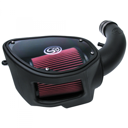S&B Filters 75-5084 Cold Air Intake For 07-11 Jeep Wrangler JK V6-3.8L Oiled Cotton Cleanable Red