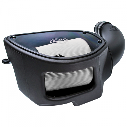 S&B Filters 75-5084D Cold Air Intake For 07-11 Jeep Wrangler JK V6-3.8L Dry Dry Extendable White