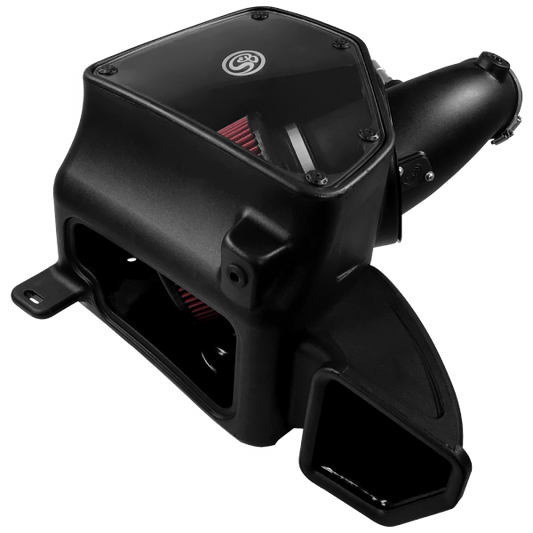 S&B Filters 75-5087 Cold Air Intake For 14-18 Dodge Ram 2500/ 3500 Hemi V8-6.4L Cotton Cleanable Red
