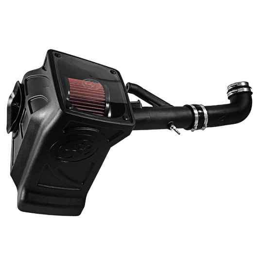 S&B Filters 75-5089 Cold Air Intake For 17-22 Chevrolet Colorado GMC Canyon 3.6L V6 Oiled Cotton Cleanable Red