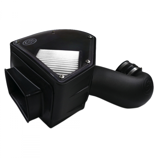 S&B Filters 75-5090D Cold Air Intake For 94-02 Dodge Ram 2500 3500 5.9L Cummins Dry Extendable White