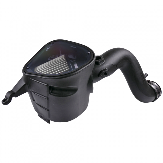 S&B Filters 75-5093D Cold Air Intake For 07-09 Dodge Ram 2500 3500 4500 5500 6.7L Cummins Dry Extendable White