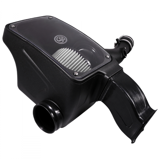 S&B Filters 75-5096D Cold Air Intake For 16-18 Toyota Tacoma 3.5L Dry Dry Extendable White