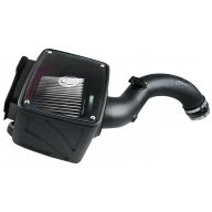 S&B Filters 75-5102D Cold Air Intake For 04-05 Chevrolet Silverado GMC Sierra V8-6.6L LLY Duramax Dry Extendable White