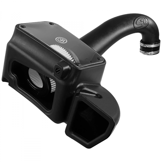 S&B Filters 75-5106D Cold Air Intake For 09-18 Dodge Ram 1500/ 2500/ 3500 Hemi V8-5.7L Dry Extendable White