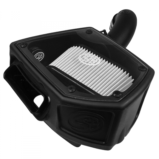 S&B Filters 75-5107D Cold Air Intake For 2015-2017 VW MK7 GTI/R Audi 8V S3/A3 Dry Extendable White