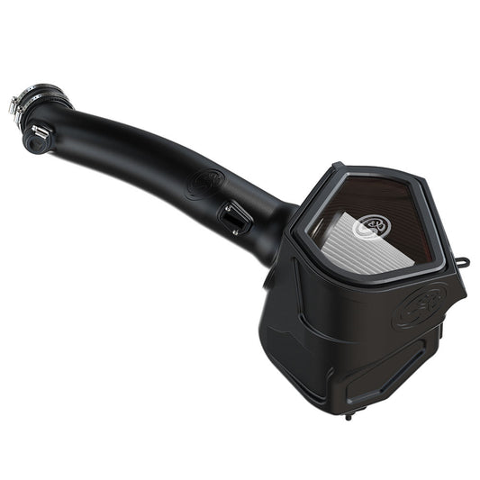 S&B Filters 75-5145D Cold Air Intake For 20-23 Jeep Wrangler / Gladiator 3.0L Ecodiesel Dry Extendable White