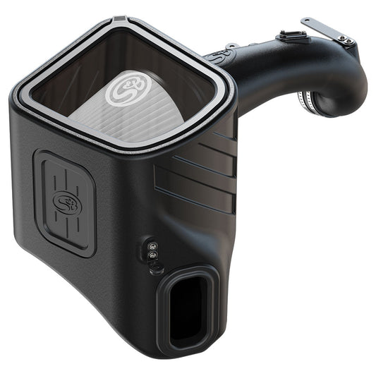 S&B Filters 75-5158D Cold Air Intake For 20-22 Silverado/Sierra 2500 3500 6.6L with Dry Extendable Filter
