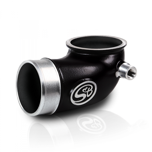 S&B Filters 76-1006B Turbo Inlet Manifold For 04-05 Chevrolet Silverado GMC Sierra 6.6L LLY