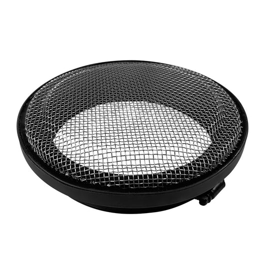S&B Filters 77-3002 Turbo Screen 6.0 Inch Black Stainless Steel Mesh W/Stainless Steel Clamp