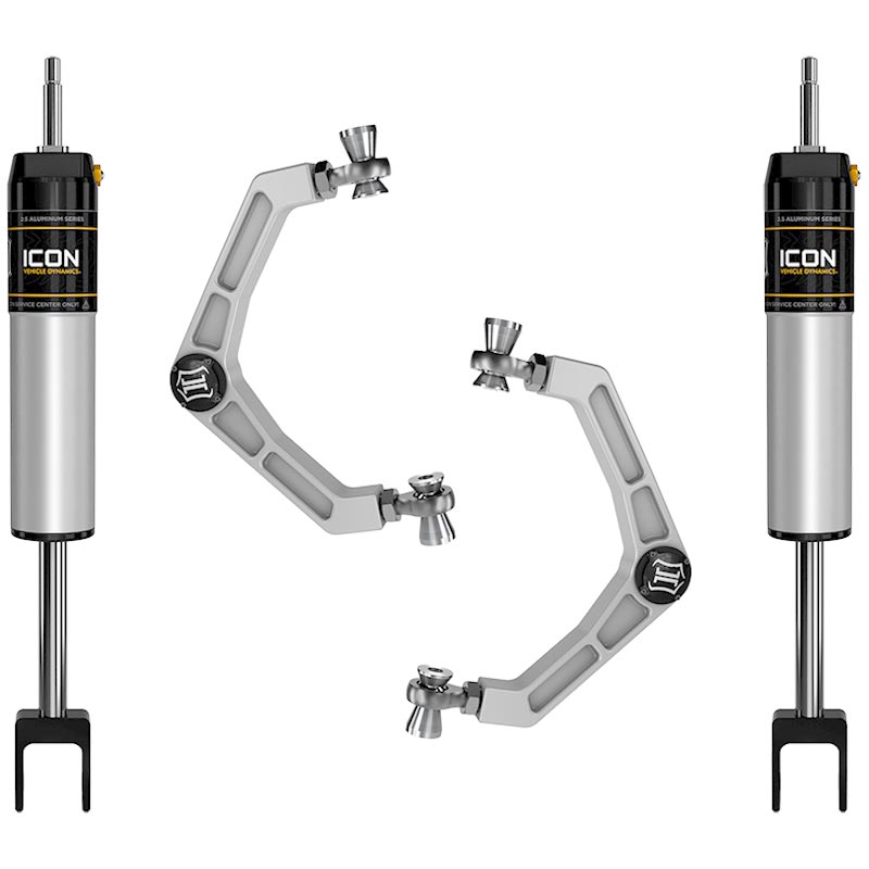 ICON 78732 0-2" Internal Reservoir Shock System With Billet UCA