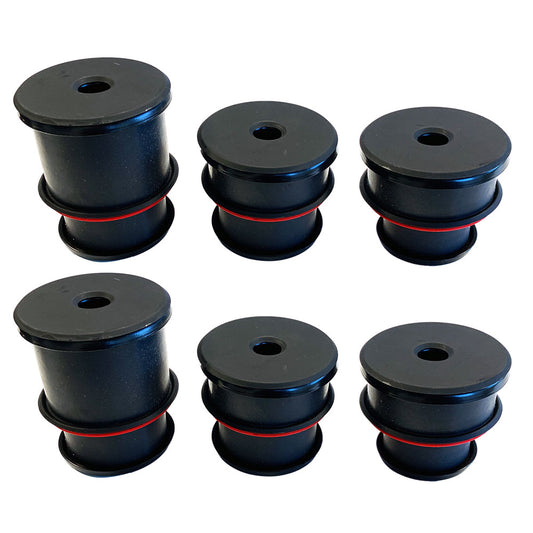 S&B Filters 81-1008 Silicone Body Mount Kit For 1980-1996 Ford F-150 and 1980-1997 F-250 / F-350 6 Pc