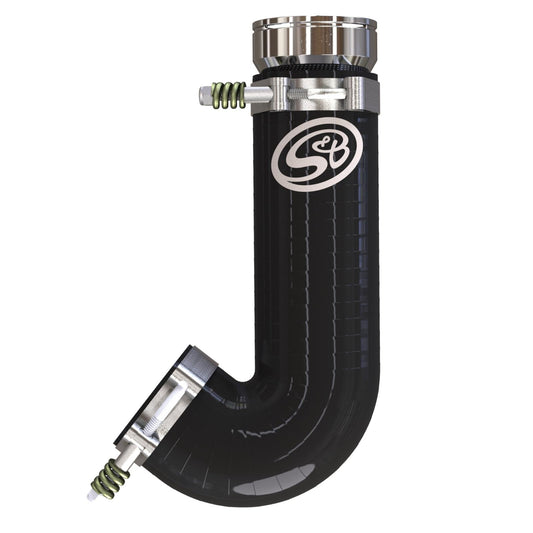 S&B Filters 83-1003 S&B Hot Side Intercooler Pipe for 20-22 Silverado/Sierra 1500 Duramax 3.0L