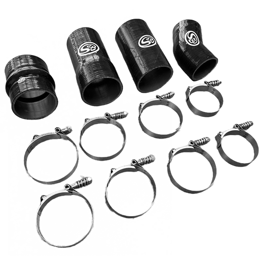 S&B Filters 83-2000 S&B Hot And Cold Side Boot Kit For 03-04 Ford F250/F350, 6.0L Powerstroke