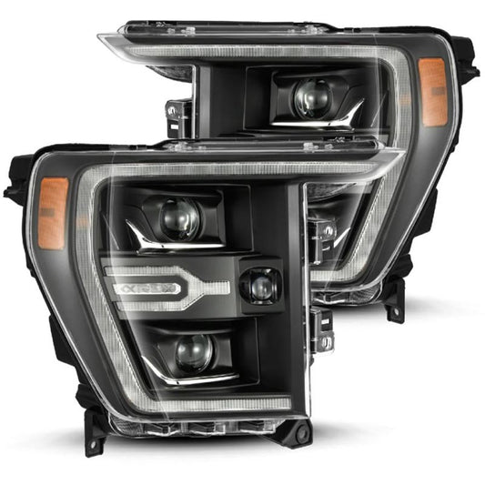 AlphaRex 880139 LUXX-Series Black LED Projector Headlights