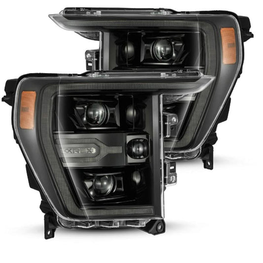 AlphaRex 880169 LUXX-Series Alpha-Black LED Projector Headlights