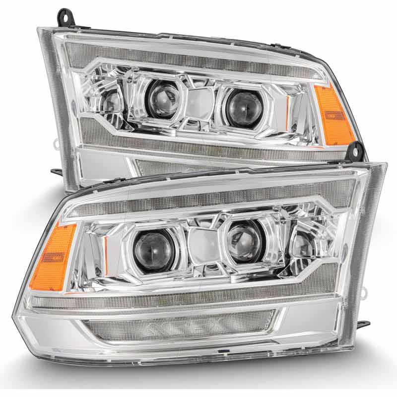 AlphaRex 880559 LUXX-Series Chrome LED Projector Headlights