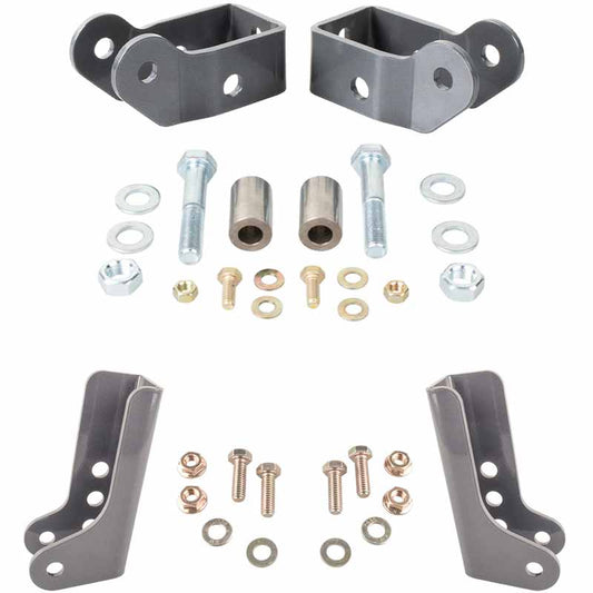 Synergy 8819 Lower Shock Relocation Kit (Front & Rear)