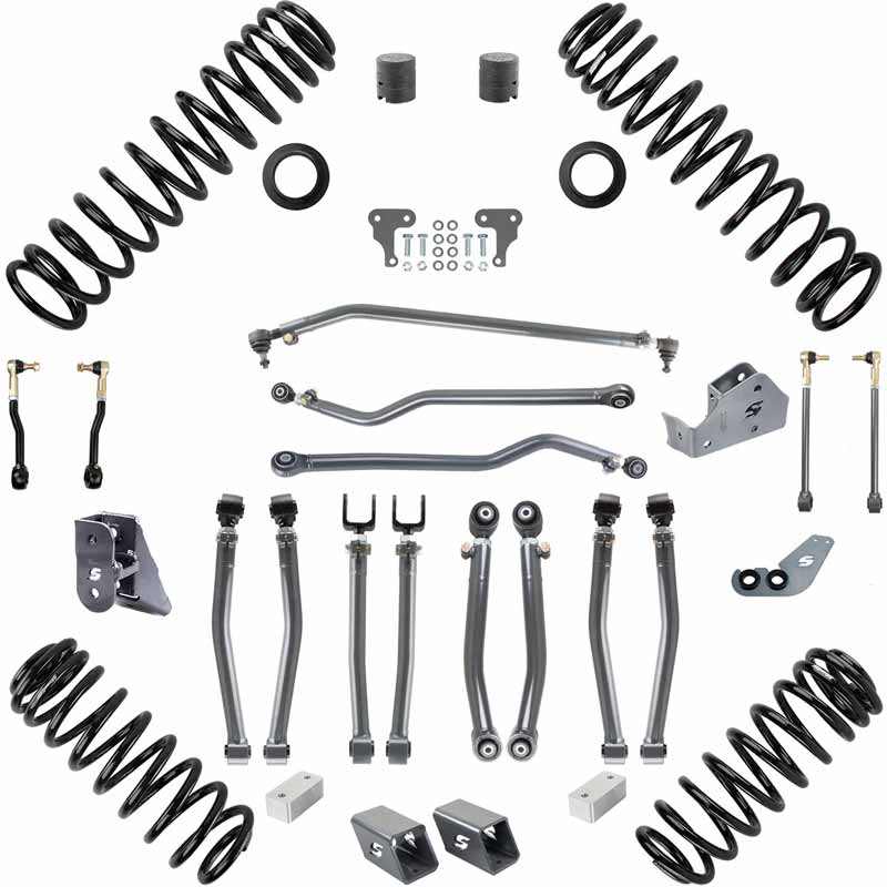 Synergy 8823-4000 4" Stage 3 Lift Kit Suspension System