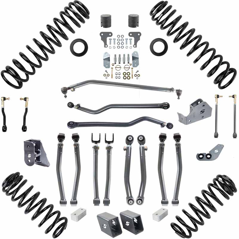 Synergy 8843-4000 4" Stage 3 Lift Kit Suspension System