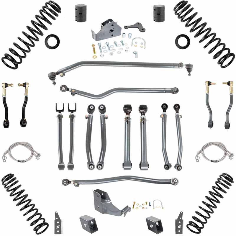 Synergy 8853-4000 4" Stage 3 Lift Kit Suspension System