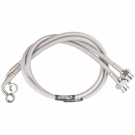 Synergy 8866-05 Stainless Braided Brake Lines (Rear)