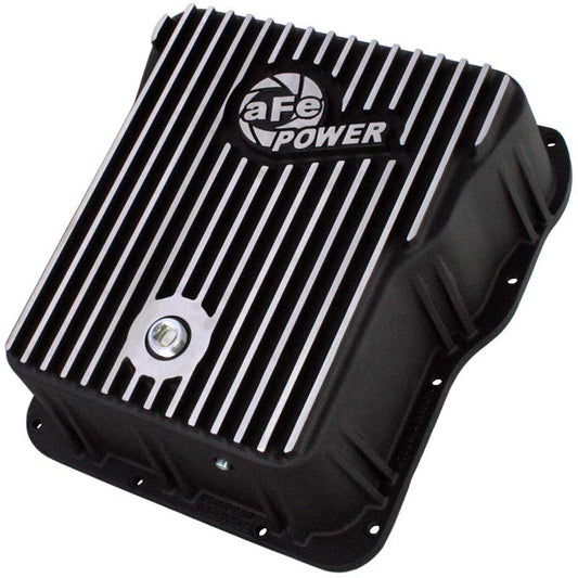AFE 46-70072 Transmission Pan (Black & Machined)