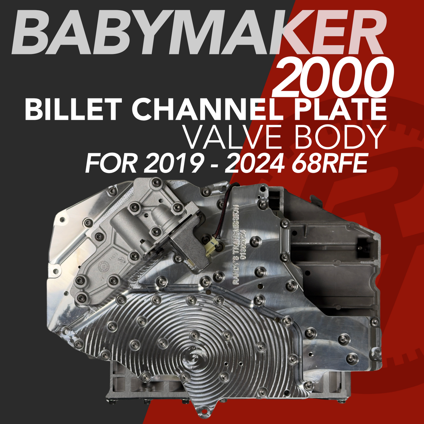 Randy's Transmissions 68RFE High Performance Valve Body 2019-2024 Aka “BabyMaker 2000”
