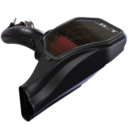 S&B Filters CAI-75-5143 JLT Cold Air Intake with Snap-In Lid For 2015-2022 Ford Mustang Ecoboost 2.3L Turbo Cotton Cleanable Red