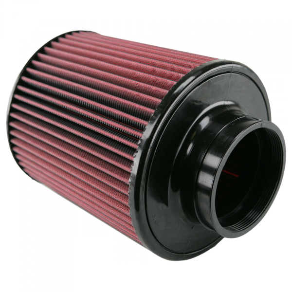 S&B Filters CR-90026 Air Filter for Competitor Intakes AFE XX-90026 Oiled Cotton Cleanable Red