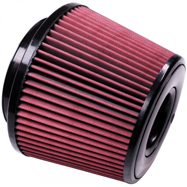 S&B Filters CR-91035 Air Filter for Competitor Intakes AFE XX-91035 Oiled Cotton Cleanable Red