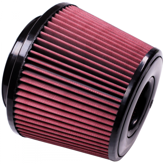 S&B Filters CR-91035 Air Filter for Competitor Intakes AFE XX-91035 Oiled Cotton Cleanable Red