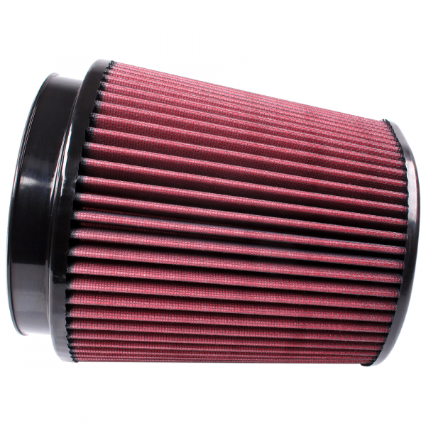 S&B Filters CR-91053 Air Filter for Competitor Intakes AFE XX-91053 Oiled Cotton Cleanable Red