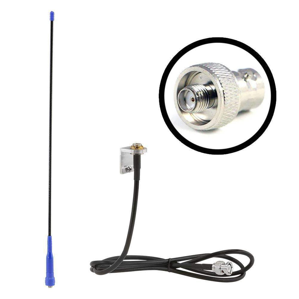 Rugged Radios HS-EXT-ANT-5R External Headset Antenna Kit with BNC Connector for Handheld Radios - For V3 / RH5R