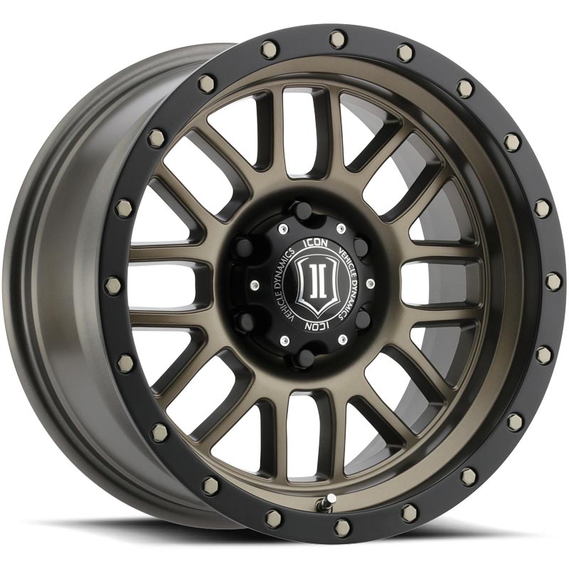 ICON Alloys Alpha Bronze 6x135 Wheel - 1217856350BR