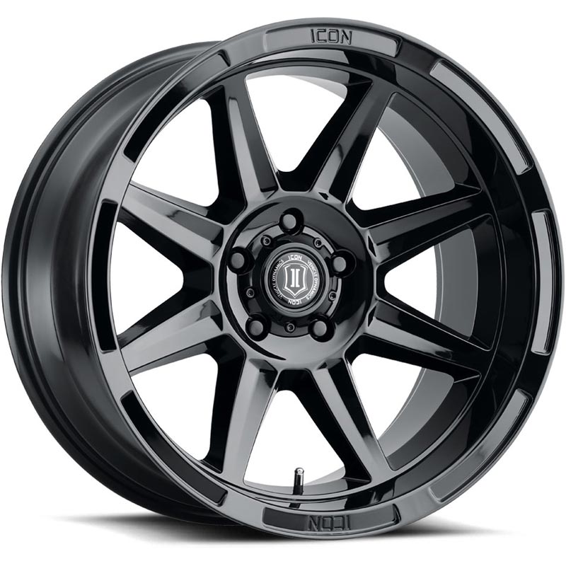 ICON Alloys Bandit Gloss Black 6x139.7 Wheel - 6020108345GB
