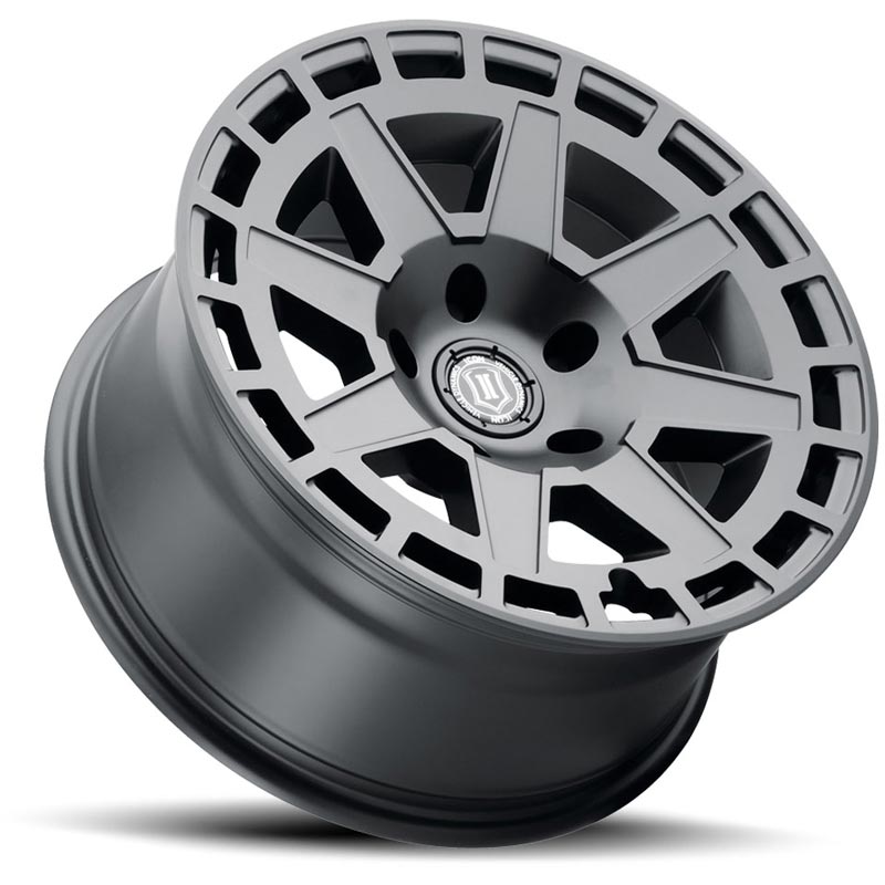 ICON Alloys Compass Satin Black 6x139.7 Wheel - 3217858347SB