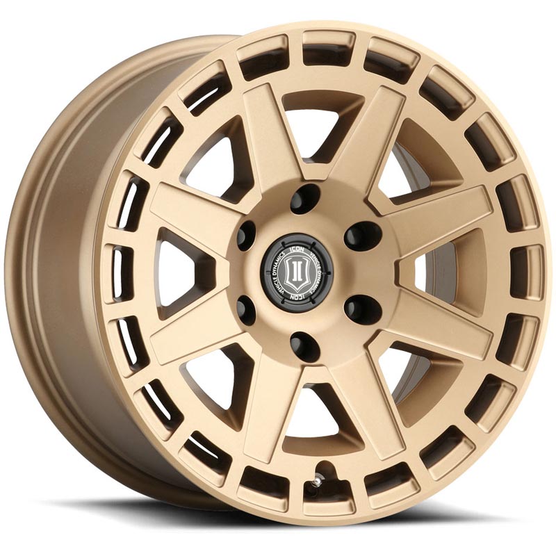 ICON Alloys Compass Satin Brass Wheel