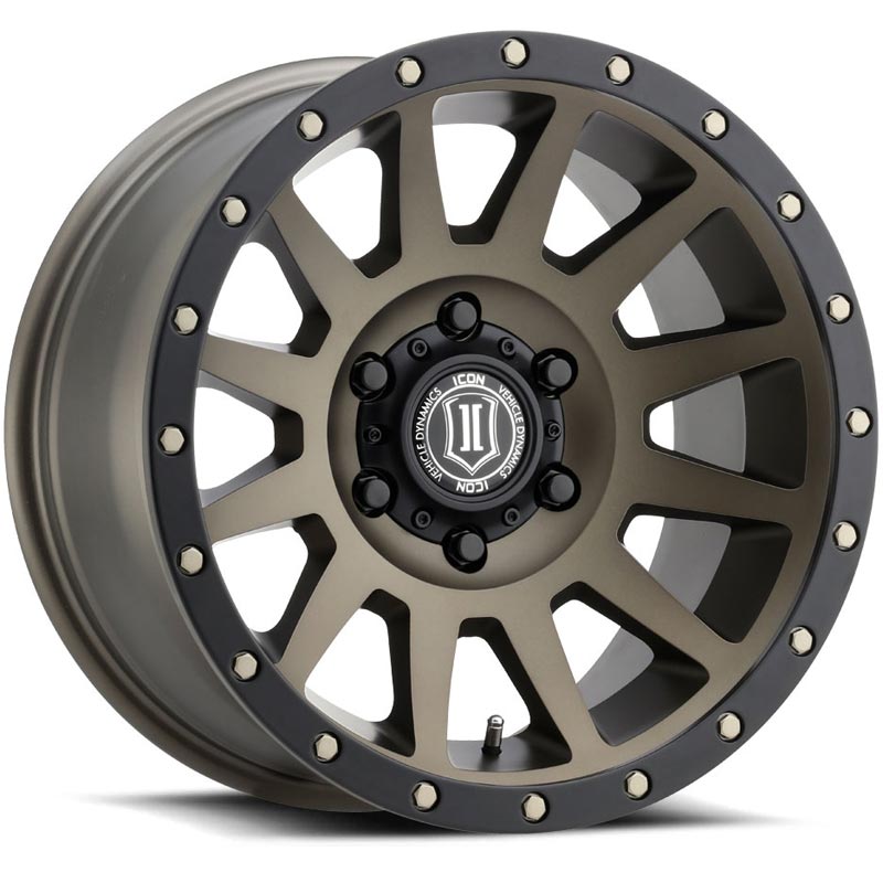 ICON Alloys Compression Bronze 8x6.5" Wheel - 2020108047BR