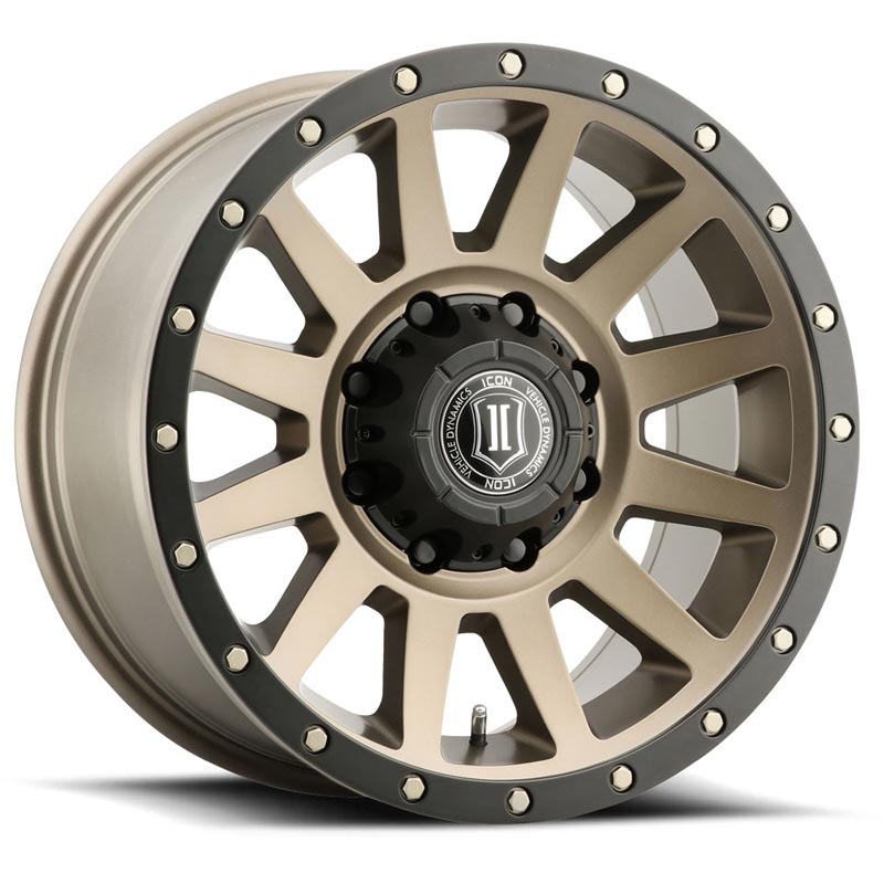 ICON Alloys Compression HD Bronze 8x180 Wheel - 2018908955BR