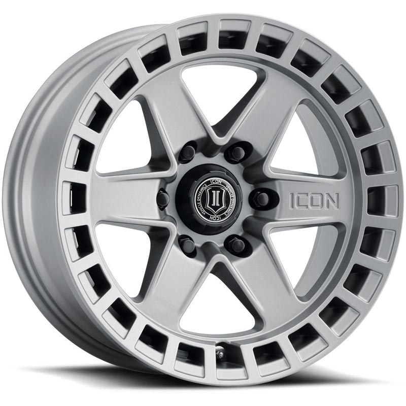 ICON Alloys Raider Titanium 6x135 Wheel - 3417856350TT