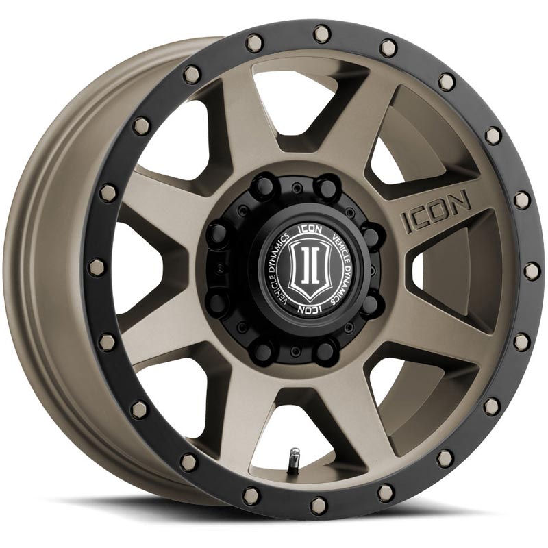ICON Alloys Rebound HD Titanium 8x6.5" Wheel - 1818908055TT