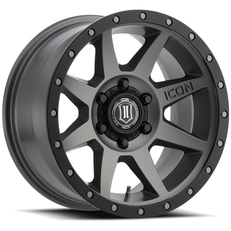 ICON Alloys Rebound Titanium 5x5" Wheel - 1818907345TT