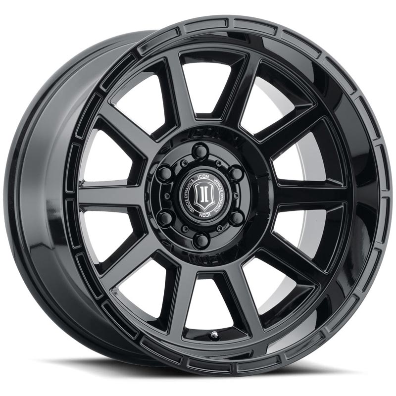 ICON Alloys Recoil Gloss Black 6x135 Wheel - 6220106345GB