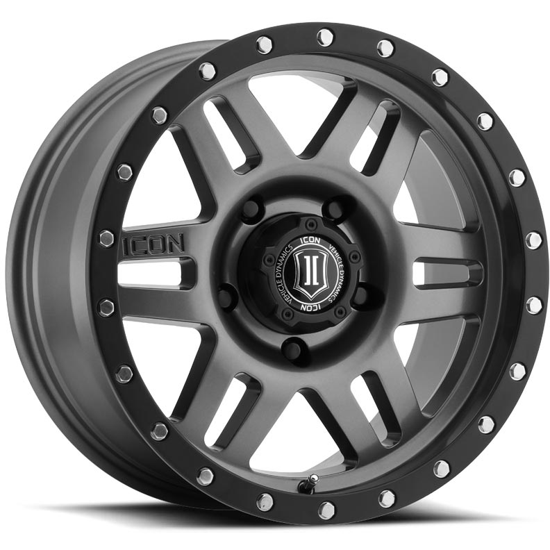 ICON Alloys Six Speed Gun Metal Wheel