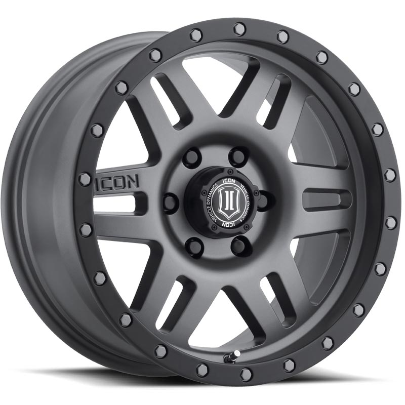 ICON Alloys Six Speed Titanium 6x135 Wheel - 1417856350TT