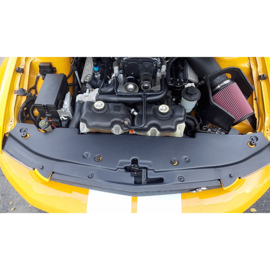 S&B Filters JLTRSC-GT500-07-2 JLT Full Length Radiator Support Cover Textured Black 2007-09 GT500